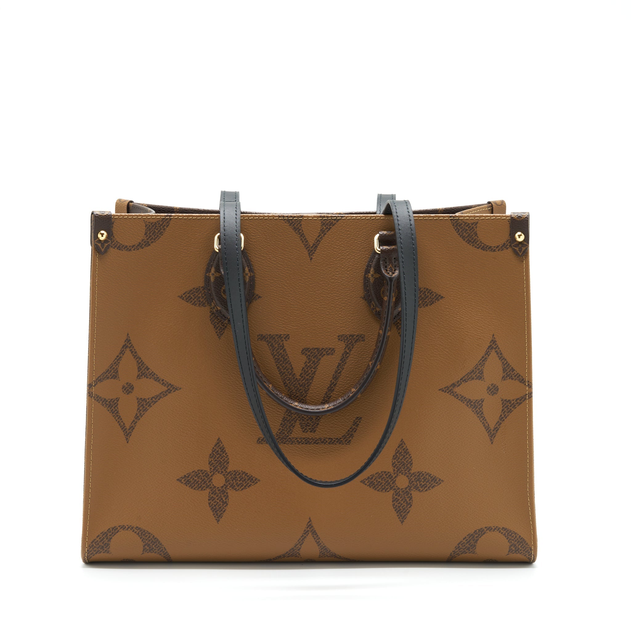 AAA Replica Louis Vuitton LV ON THE GO MM MONOGRAM REVERSE CANVAS GHW