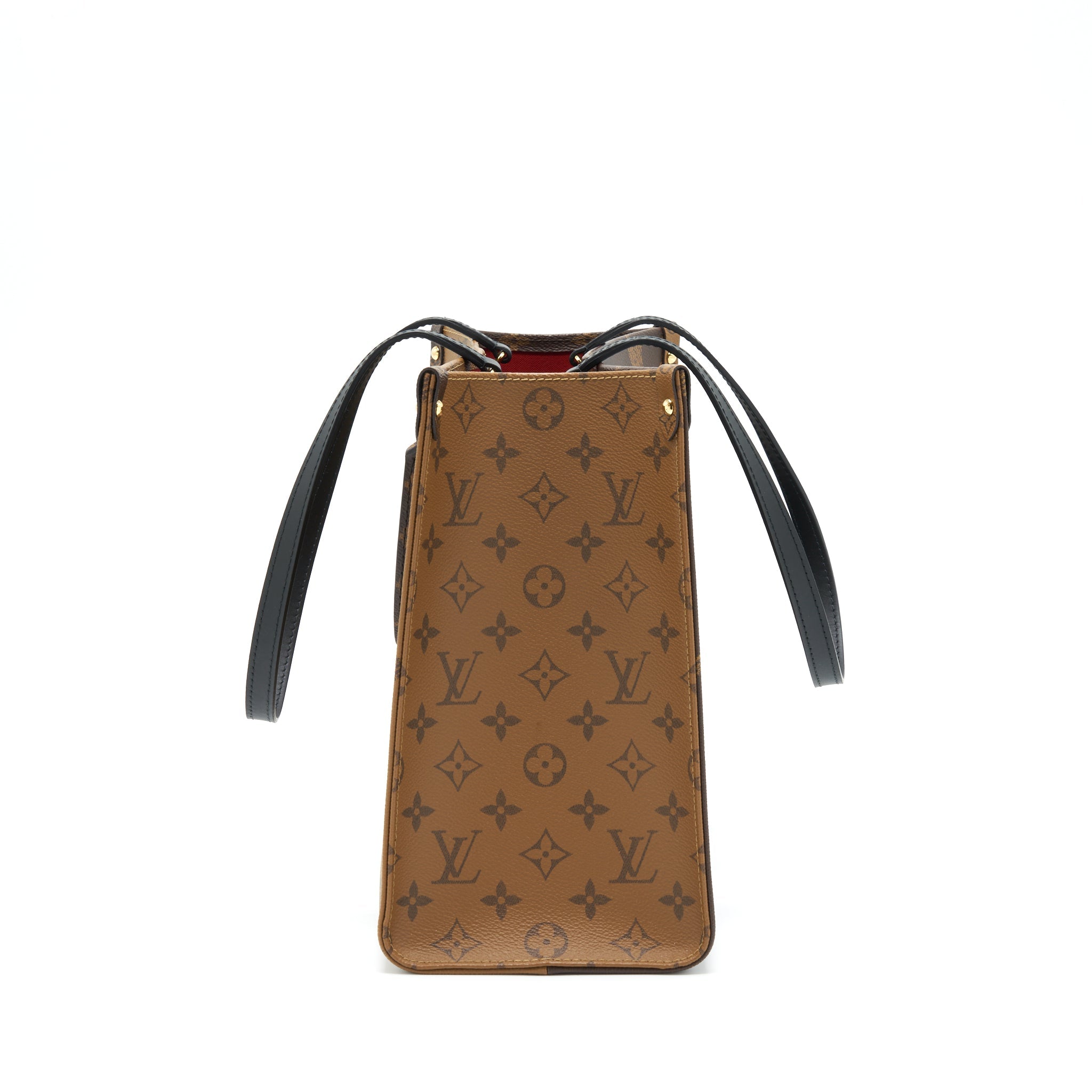 AAA Replica Louis Vuitton LV ON THE GO MM MONOGRAM REVERSE CANVAS GHW