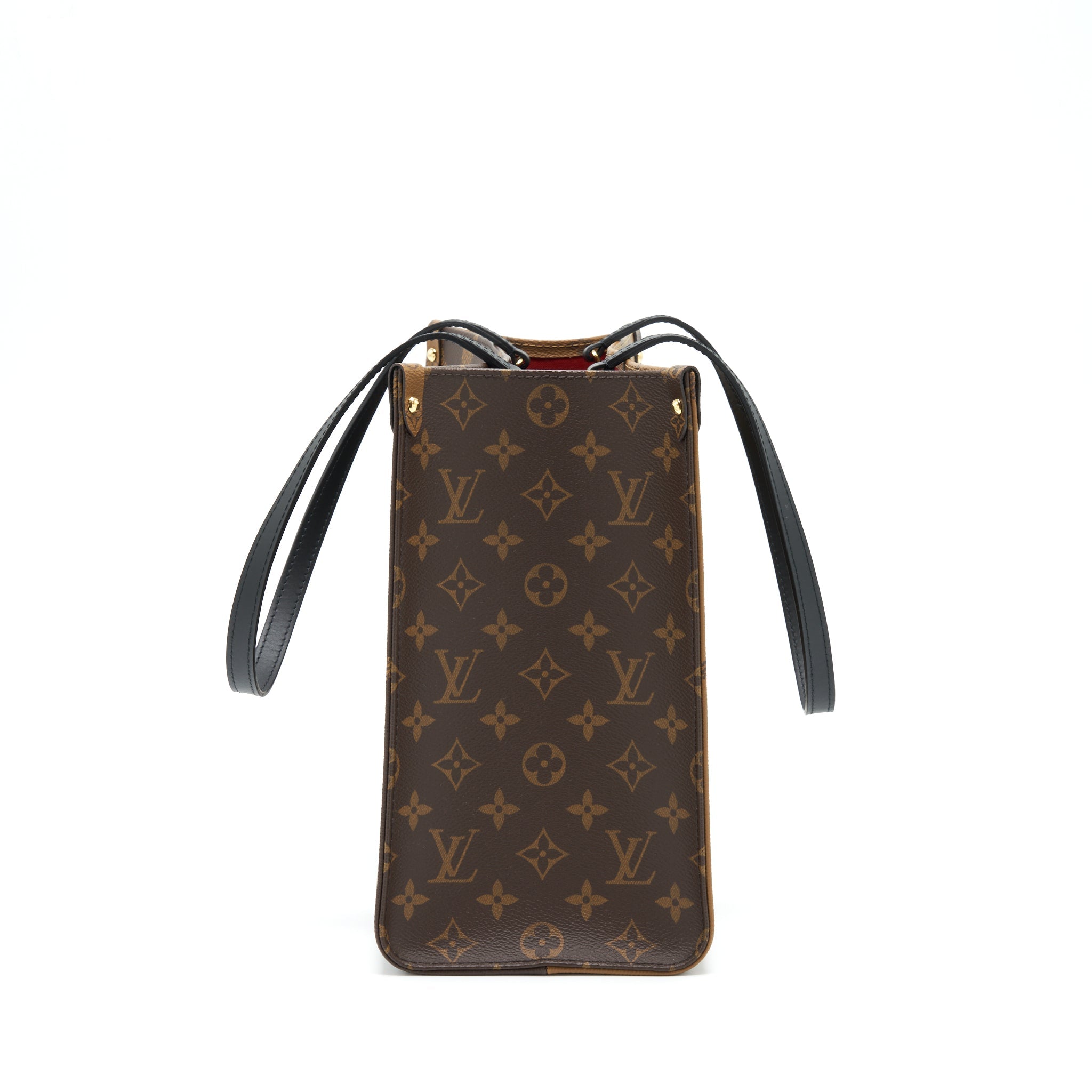 AAA Replica Louis Vuitton LV ON THE GO MM MONOGRAM REVERSE CANVAS GHW
