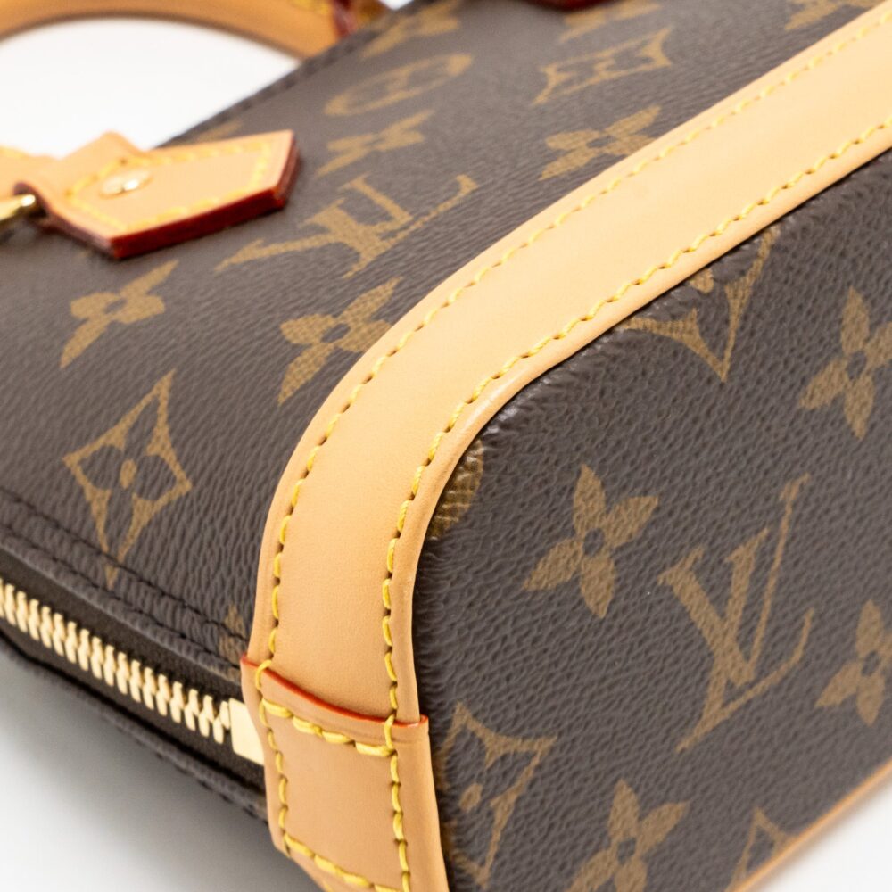 AAA Replica Louis Vuitton LV NANO ALMA MONOGRAM CANVAS GHW