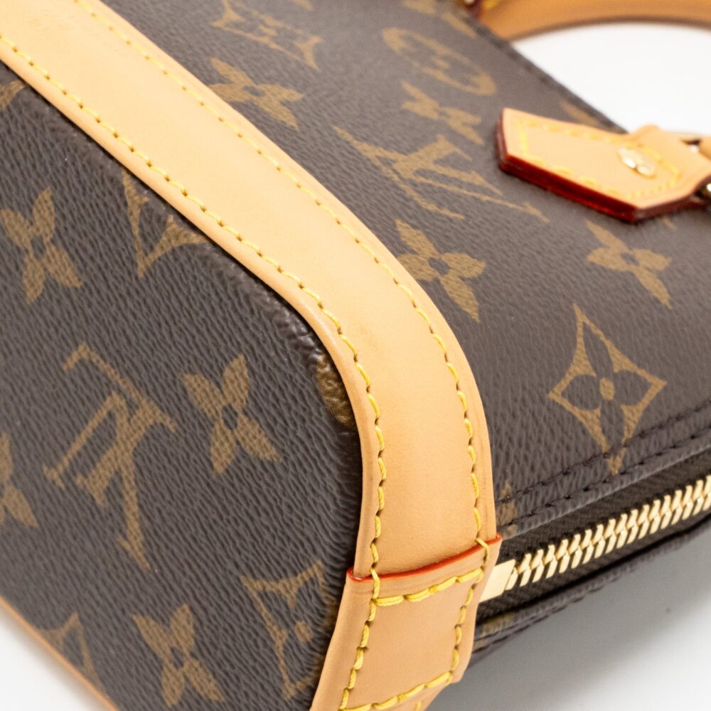 AAA Replica Louis Vuitton LV NANO ALMA MONOGRAM CANVAS GHW