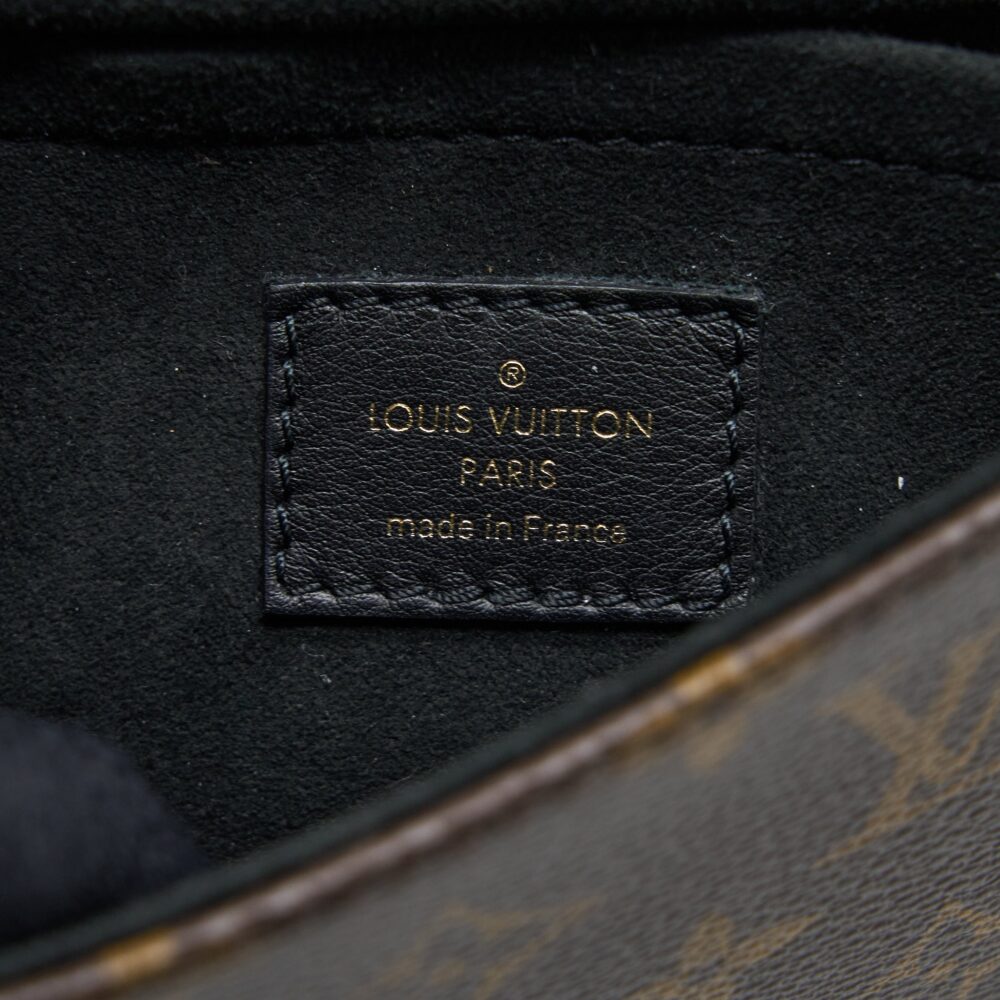 AAA Replica Louis Vuitton LV LOCKY BB MONOGRAM CANVAS/LEATHER BLACK GHW