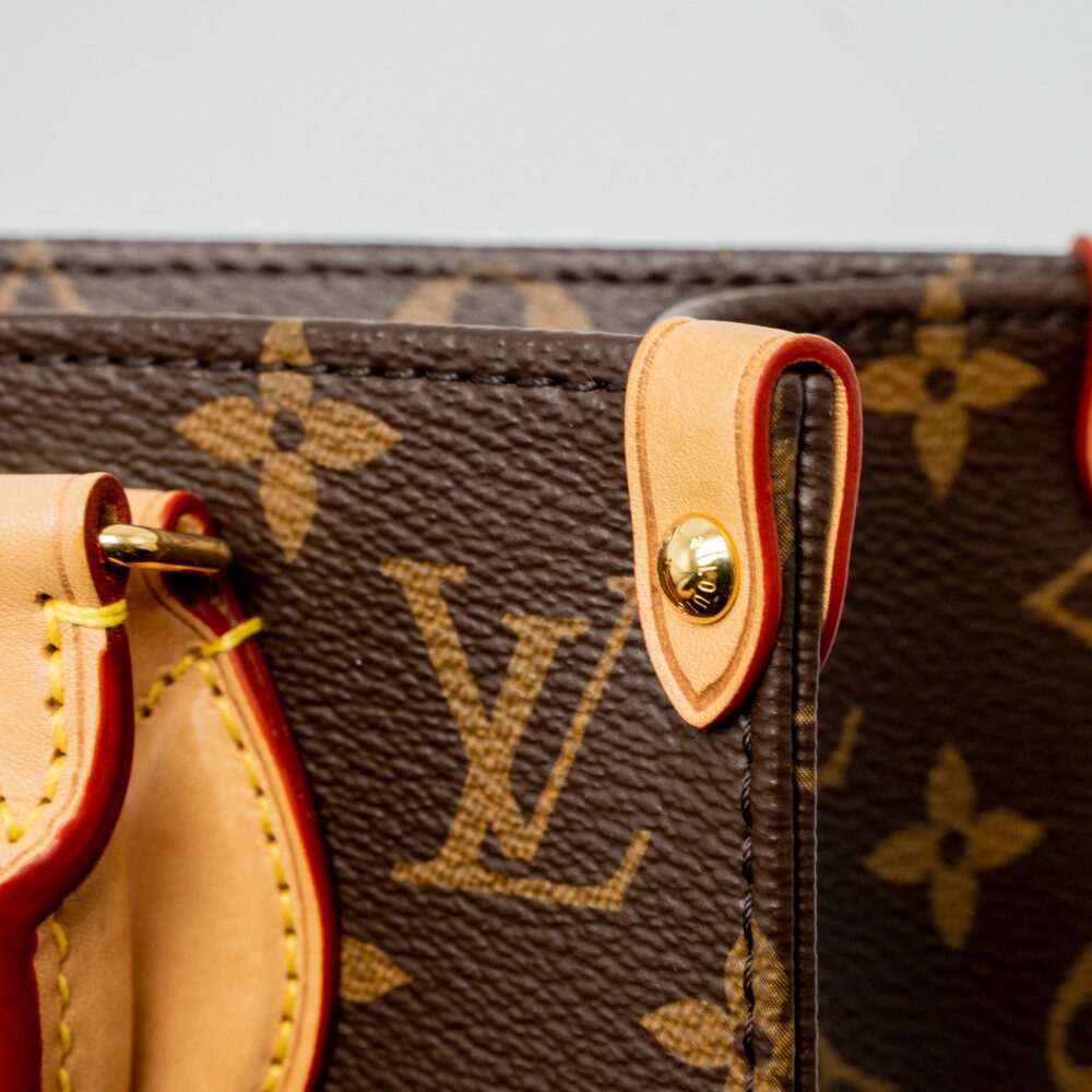 AAA Replica Louis Vuitton LV SAC PLAT BB MONOGRAM CANVAS GHW (NEW VERSION)