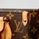 AAA Replica Louis Vuitton LV SAC PLAT BB MONOGRAM CANVAS GHW (NEW VERSION)