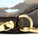 AAA Replica Louis Vuitton LV 2022 CHRISTMAS LIMITED MINI POCHETTE ACCESSORIES MONOGRAM CANVAS SEOUL BOUTIQUE GHW