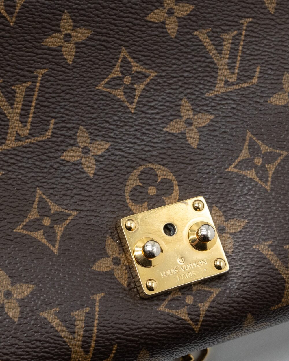 AAA Replica Louis Vuitton LV PALLAS CHAIN BAG MONOGRAM CANVAS / CALFSKIN RED GHW