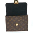 AAA Replica Louis Vuitton LV LOCKY BB MONOGRAM CANVAS/LEATHER BLACK GHW