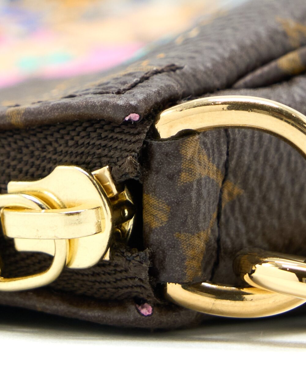 AAA Replica Louis Vuitton LV 2022 CHRISTMAS LIMITED MINI POCHETTE ACCESSORIES MONOGRAM CANVAS PARIS BOUTIQUE GHW