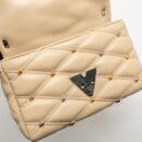 AAA Replica Louis Vuitton LV GO-14 MM LAMBSKIN BEIGE MULTICOLOUR HARDWARE