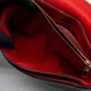AAA Replica Louis Vuitton LV PALLAS CHAIN BAG MONOGRAM CANVAS / CALFSKIN RED GHW