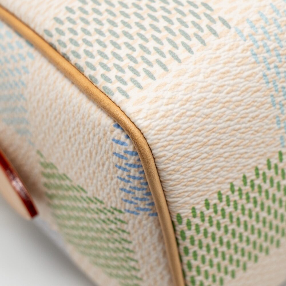 AAA Replica Louis Vuitton LV SPEEDY BANDOULIERE 20 AUTRES TOILES DAMIER MULTICOLOUR GHW