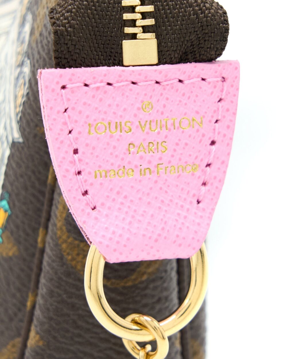 AAA Replica Louis Vuitton LV 2022 CHRISTMAS LIMITED MINI POCHETTE ACCESSORIES MONOGRAM CANVAS PARIS BOUTIQUE GHW