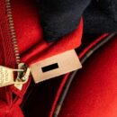 AAA Replica Louis Vuitton LV PALLAS CHAIN BAG MONOGRAM CANVAS / CALFSKIN RED GHW
