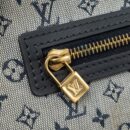 AAA Replica Louis Vuitton LV VINTAGE ZIP TOTE BAG FABRIC BLUE GHW