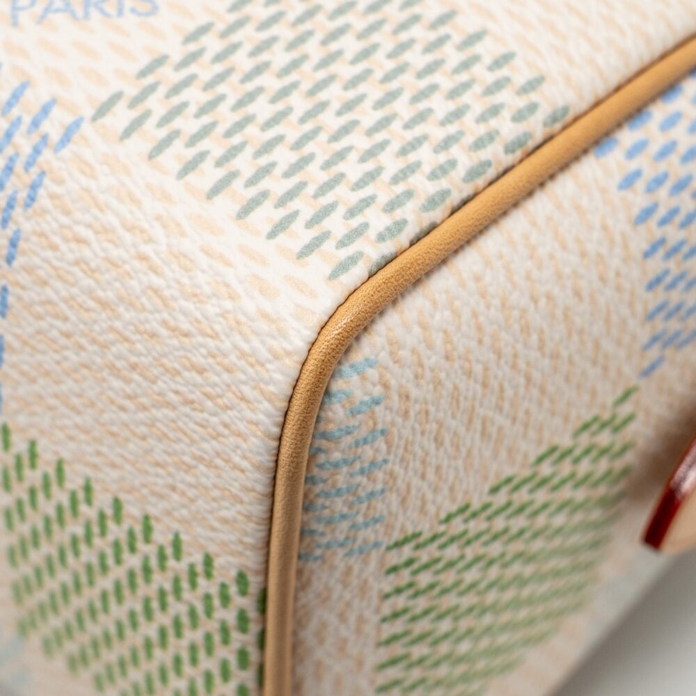 AAA Replica Louis Vuitton LV SPEEDY BANDOULIERE 20 AUTRES TOILES DAMIER MULTICOLOUR GHW