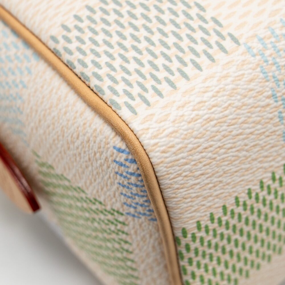 AAA Replica Louis Vuitton LV SPEEDY BANDOULIERE 20 AUTRES TOILES DAMIER MULTICOLOUR GHW