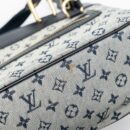 AAA Replica Louis Vuitton LV VINTAGE ZIP TOTE BAG FABRIC BLUE GHW