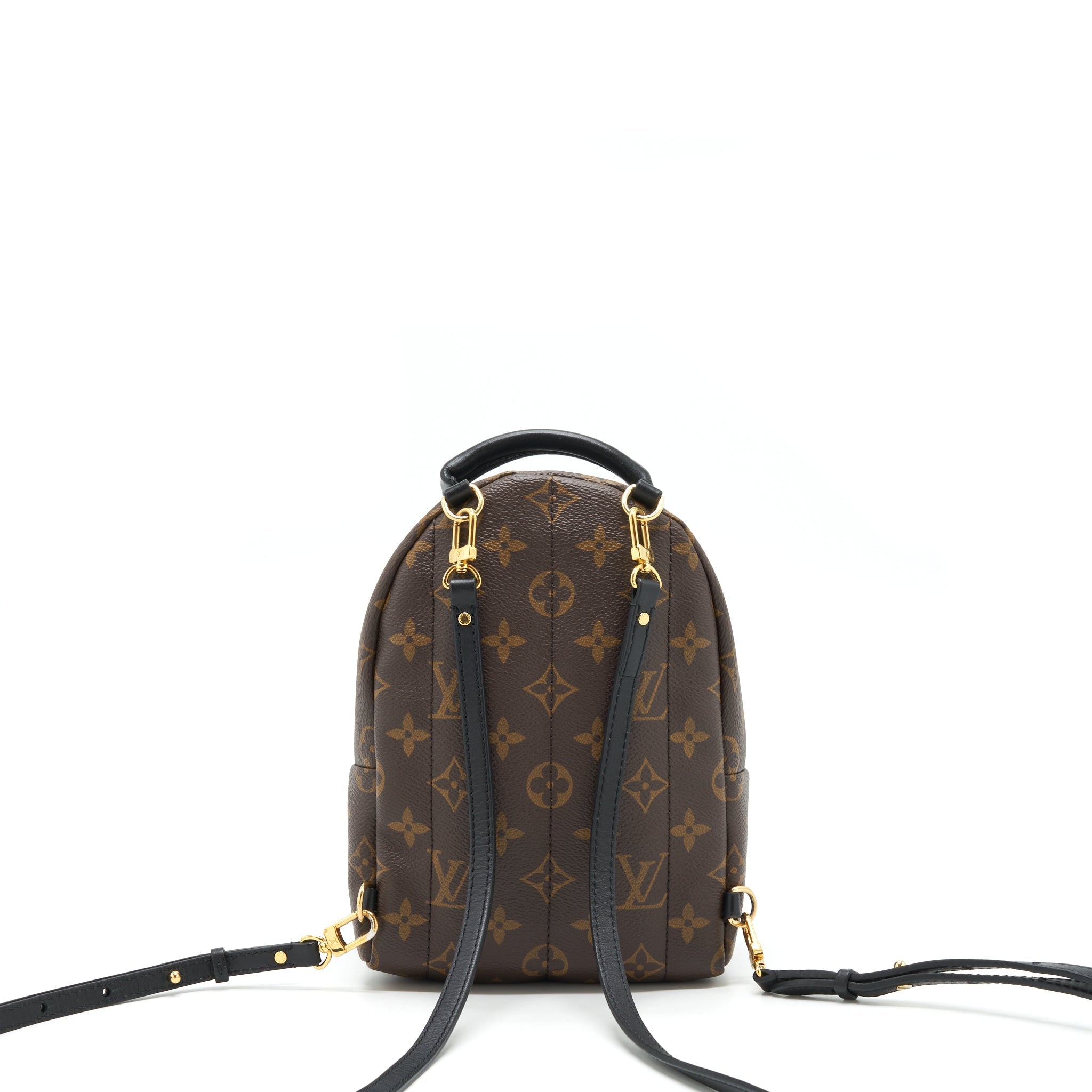 AAA Replica Louis Vuitton LV PALM SPRING MINI BACKPACK MONOGRAM CANVAS YEAR 2018