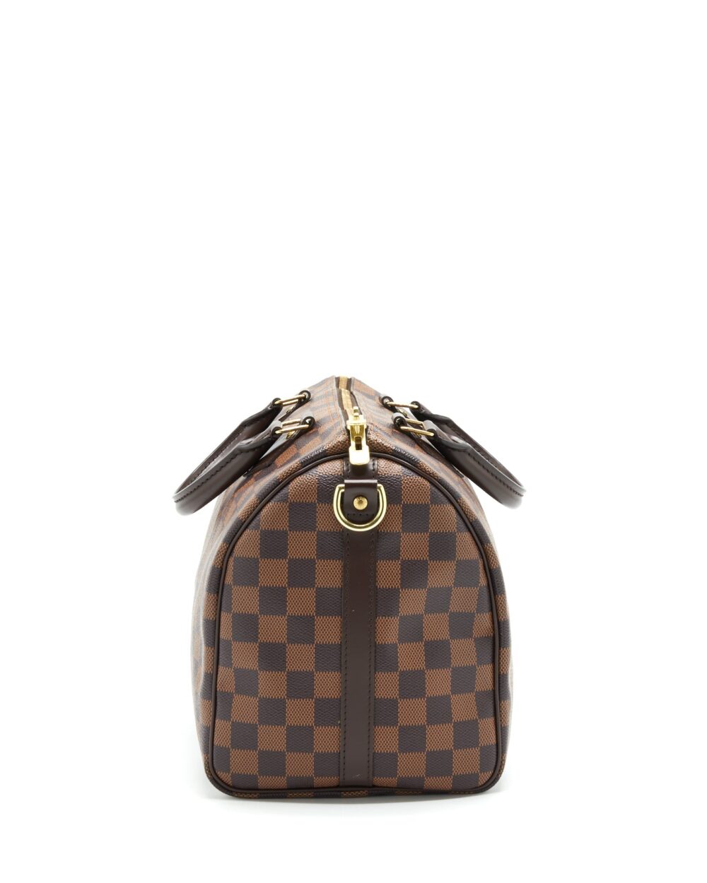 AAA Replica Louis Vuitton LV SPEEDY BANDOULIERE 30 DAMIER EBENE