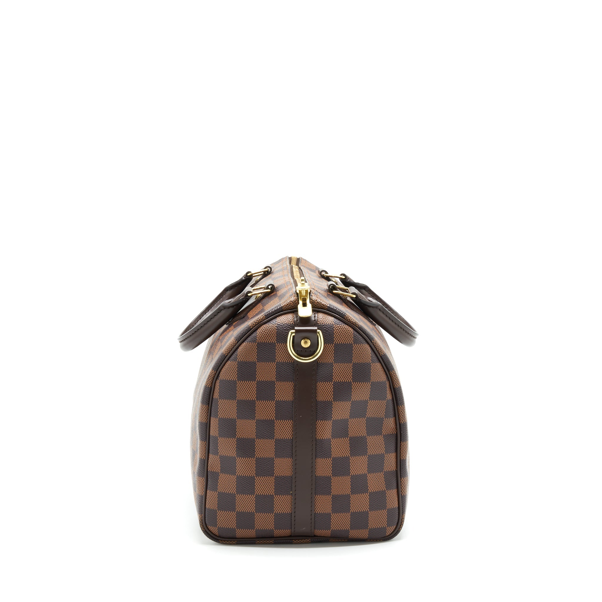 AAA Replica Louis Vuitton LV SPEEDY BANDOULIERE 30 DAMIER EBENE