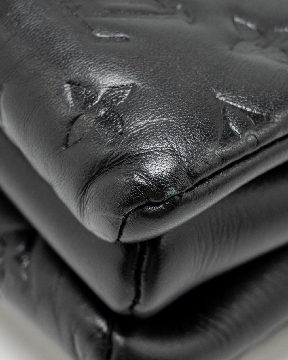 AAA Replica Louis Vuitton LV COUSSIN PM LAMBSKIN BLACK GHW