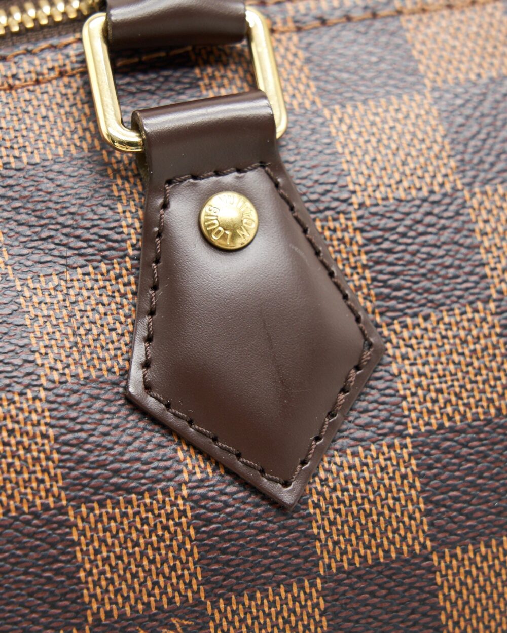 AAA Replica Louis Vuitton LV SPEEDY BANDOULIERE 30 DAMIER EBENE
