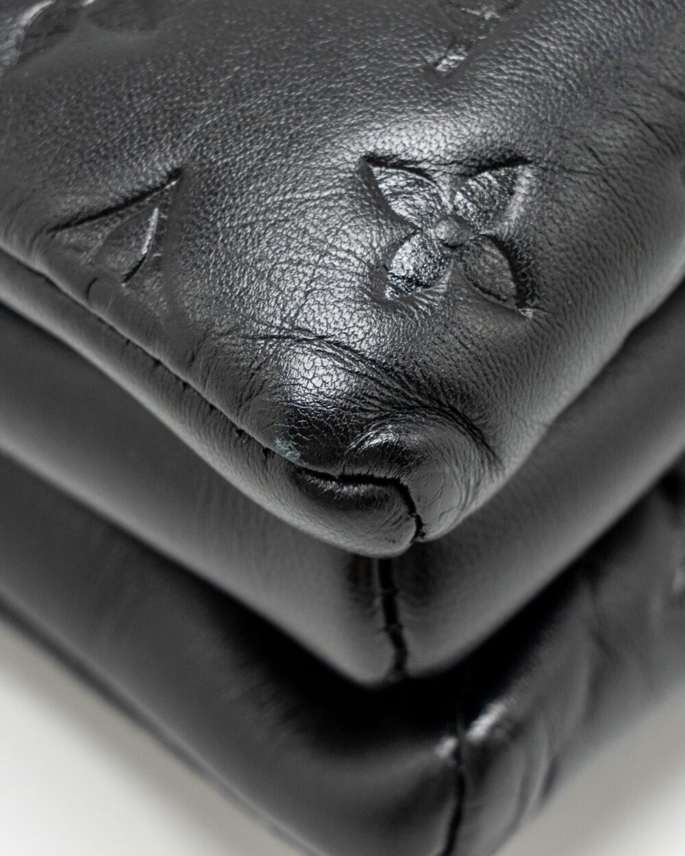AAA Replica Louis Vuitton LV COUSSIN PM LAMBSKIN BLACK GHW
