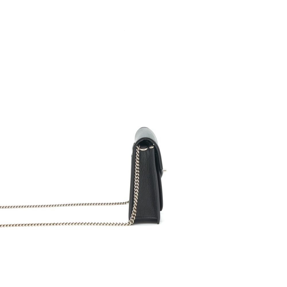 AAA Replica Louis Vuitton LV THE MY LOCKME CHAIN CROSSBODY BAG BLACK