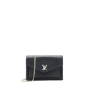 AAA Replica Louis Vuitton LV THE MY LOCKME CHAIN CROSSBODY BAG BLACK
