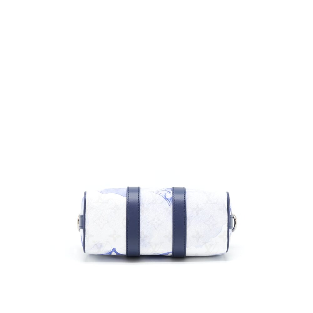 AAA Replica Louis Vuitton LV KEEPALL XS MONOGRAM WATERCOLOR BLUE CANVAS SHW