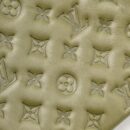 AAA Replica Louis Vuitton LV COUSSIN MM MONOGRAM-EMBOSSED PUFFY LAMBSKIN KHAKI GHW