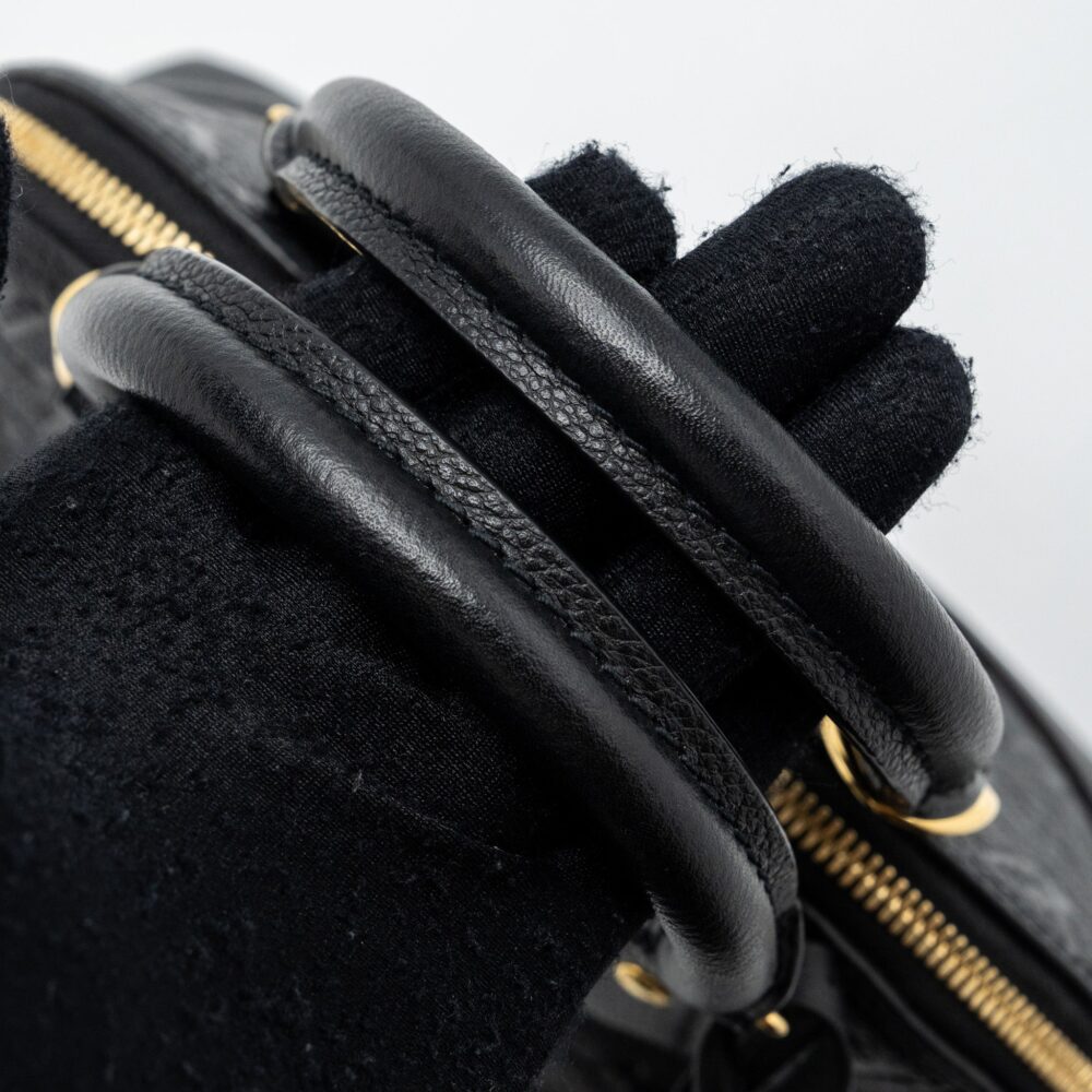 AAA Replica Louis Vuitton LV NEO ALMA BB MONOGRAM EMPREINTE BLACK GHW (NEW VERSION)