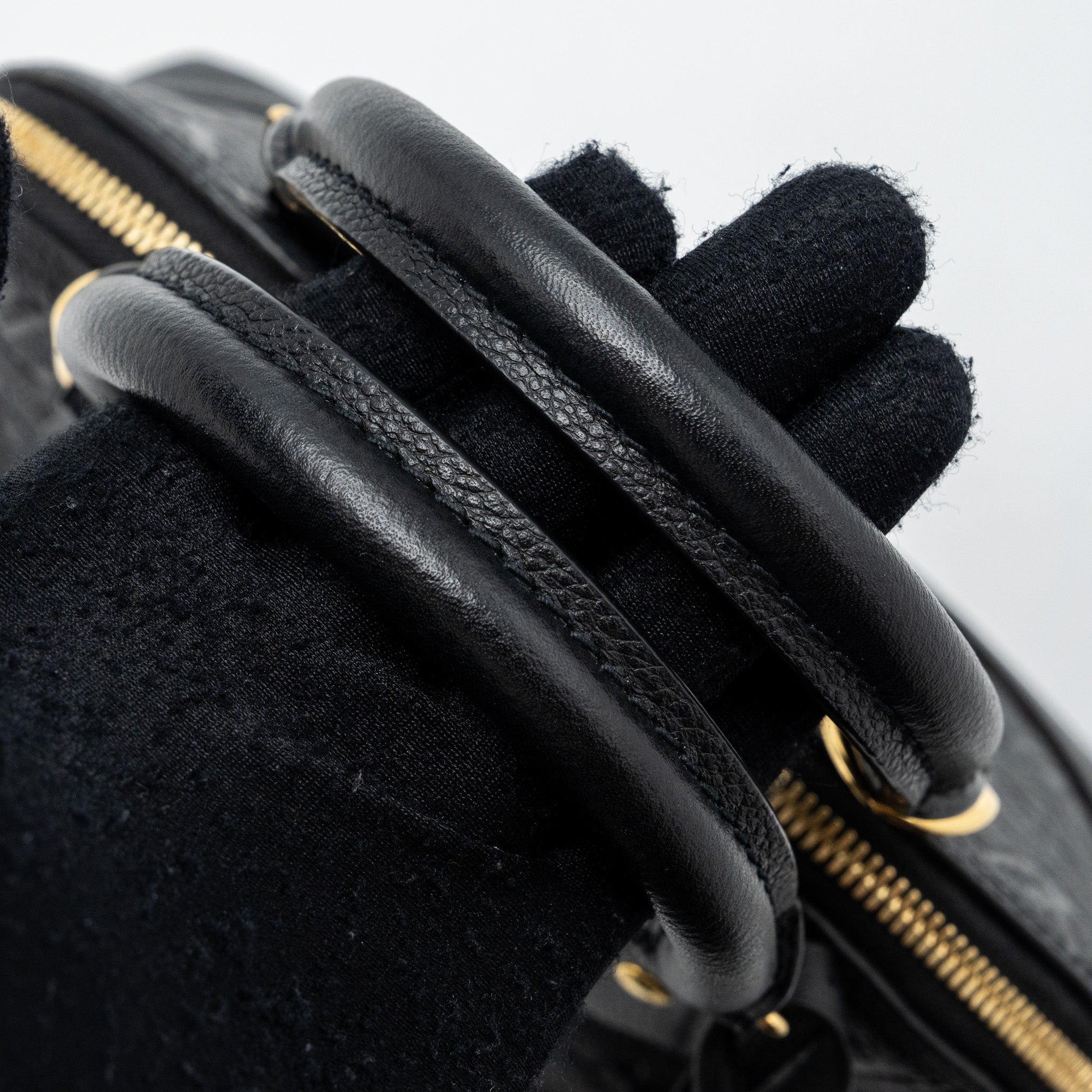 AAA Replica Louis Vuitton LV NEO ALMA BB MONOGRAM EMPREINTE BLACK GHW (NEW VERSION)