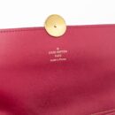 AAA Replica Louis Vuitton LV FLORE CHAIN WALLET MONOGRAM CANVAS/ DARK RED GHW