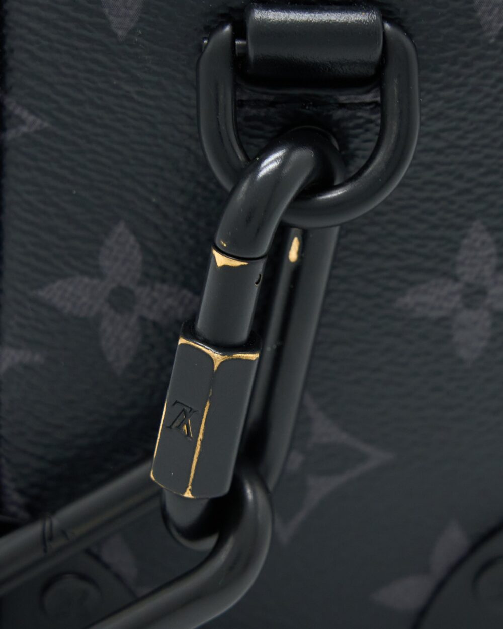 AAA Replica Louis Vuitton LV MINI SOFT TRUNK MONOGRAM ECLIPSE CANVAS MATTE-BLACK HARDWARE