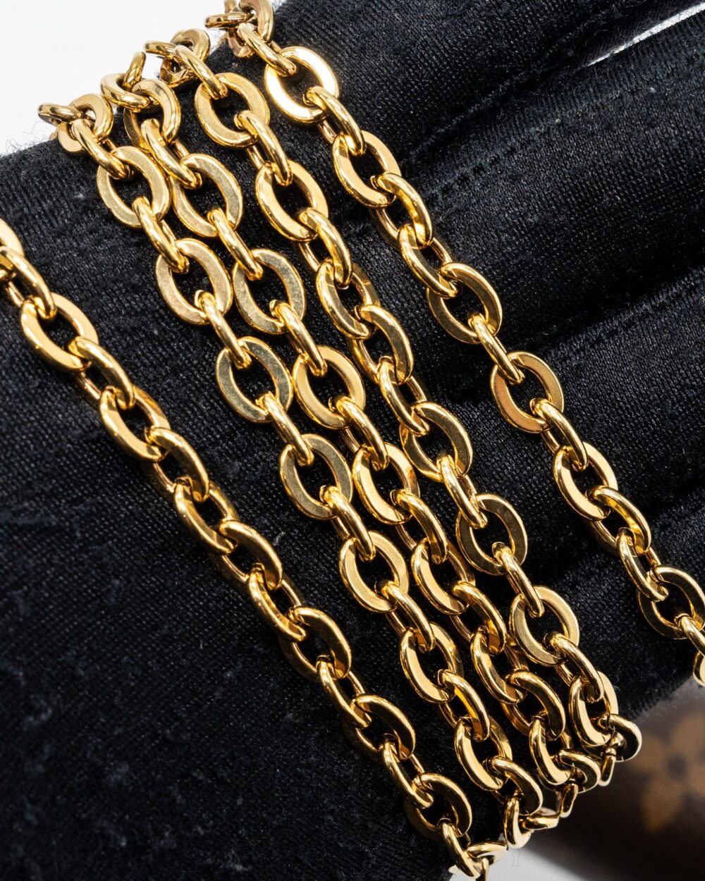 AAA Replica Louis Vuitton LV FLORE CHAIN WALLET MONOGRAM CANVAS/ DARK RED GHW