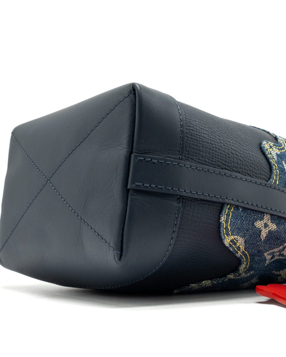 AAA Replica Louis Vuitton LV JAPANESE CRUISER BAG LIMITED EDITION MONOGRAM DENIM/LEATHER BLUE GHW(NEW VERSION)