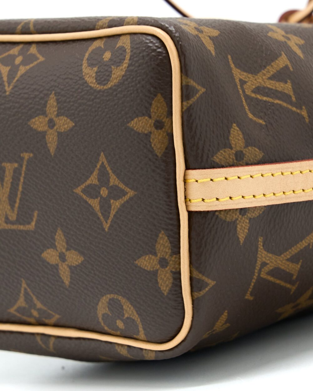 AAA Replica Louis Vuitton LV NANO NOE MONOGRAM CANVAS GHW