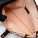 AAA Replica Louis Vuitton LV VINTAGE FLAP SHOULDER BAG FABRIC / LEATHER DARK PINK GHW