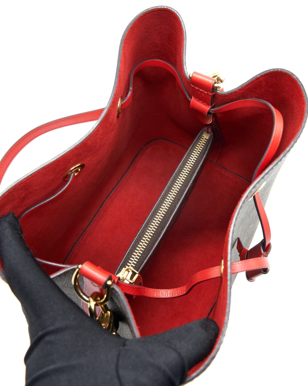 AAA Replica Louis Vuitton LV NEO NOE MONOGRAM CANVAS IN RED