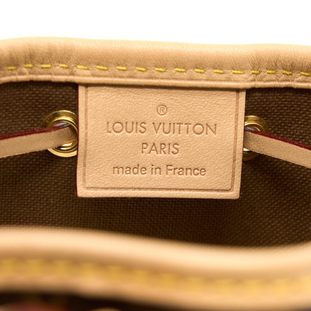 AAA Replica Louis Vuitton LV NANO NOE MONOGRAM CANVAS GHW