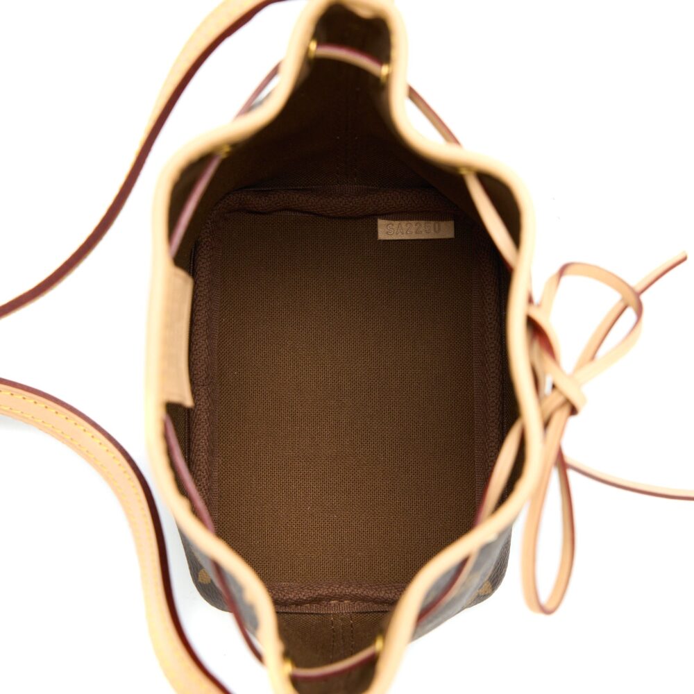 AAA Replica Louis Vuitton LV NANO NOE MONOGRAM CANVAS GHW