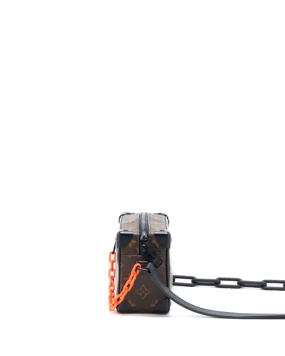 AAA Replica Louis Vuitton LV MINI SOFT TRUNK MONOGRAM CANVAN MATT-BLACK HARDWARE