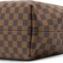 AAA Replica Louis Vuitton LV GRACEFUL MM DAMIER EBENE GHW