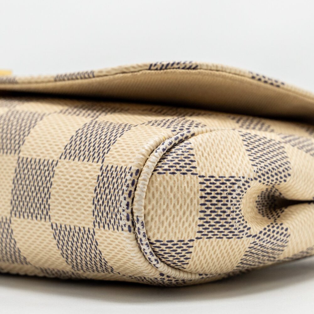 AAA Replica Louis Vuitton LV FAVORITE PM DAMIER AZUR CANVAS GHW