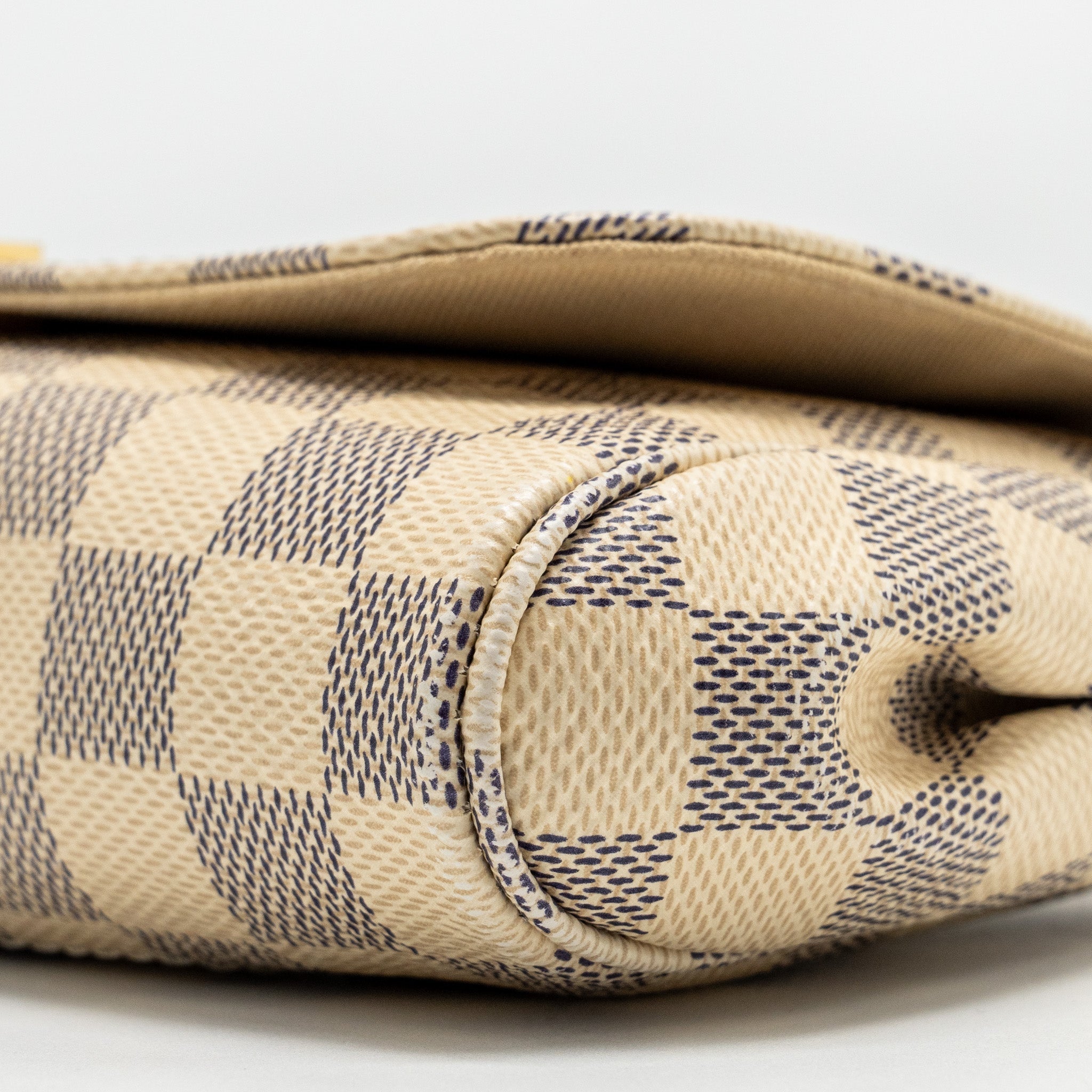 AAA Replica Louis Vuitton LV FAVORITE PM DAMIER AZUR CANVAS GHW