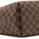 AAA Replica Louis Vuitton LV GRACEFUL MM DAMIER EBENE GHW