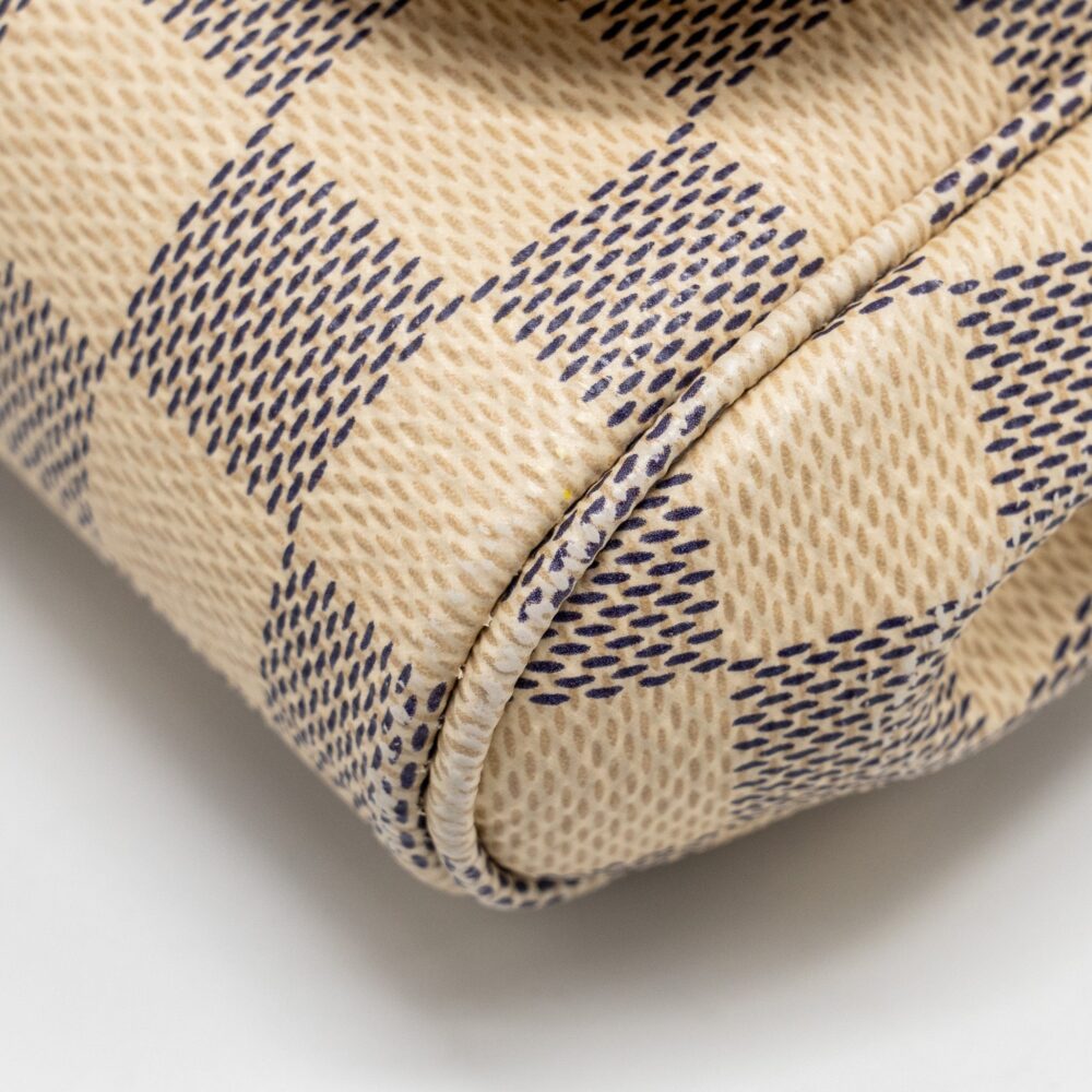 AAA Replica Louis Vuitton LV FAVORITE PM DAMIER AZUR CANVAS GHW