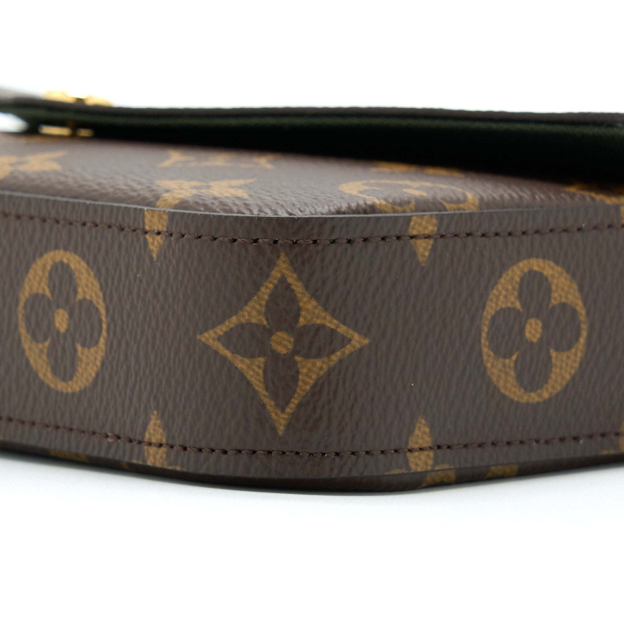 AAA Replica Louis Vuitton LV FELICIE STRAP&GO MONOGRAM CANVAS GHW