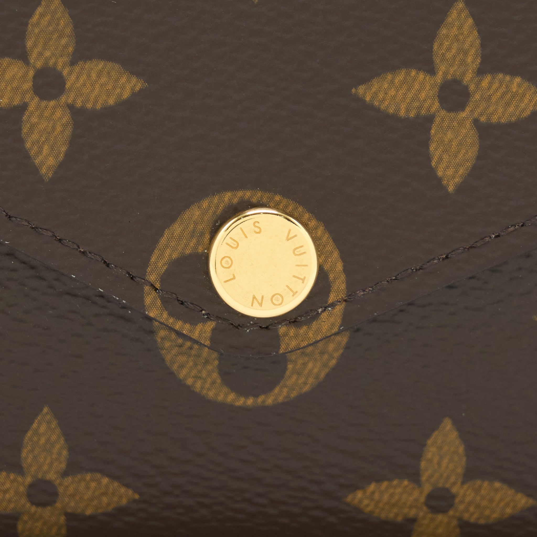 AAA Replica Louis Vuitton LV FELICIE STRAP&GO MONOGRAM CANVAS GHW